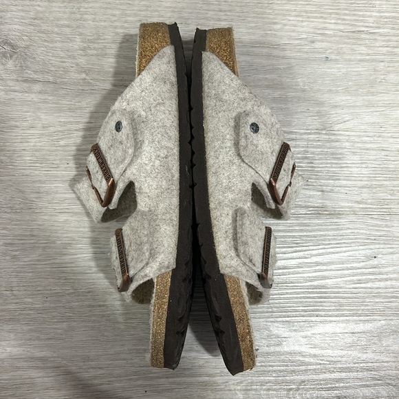 Birkenstock Arizona Rivet in felt eggnog - Picture 9 of 11